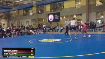 215 lbs Morgan Woods, Rapid City Cobblers vs Thor Fulgham, Sidney / Fairview