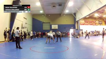 144 lbs 5th Place Match - Noah Villatoro, Sultana vs Lucas S Holloway, Santiago (Corona)