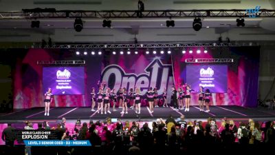 World Class Cheer - Explosion [2025 L3 Senior Coed - D2 - Medium Day 2] 2025 One Up Grand Nationals