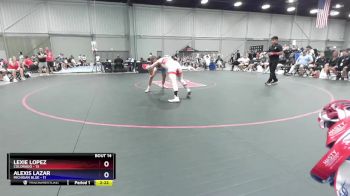 125 lbs Placement Matches (8 Team) - Lexie Lopez, Colorado vs Alexis Lazar, Michigan Blue