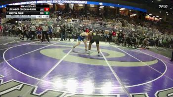 215 1A Semifinal - Lexander Coleman-Tunsil, Lakewood vs Austin Cole, Crystal River
