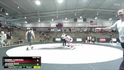 197 lbs Cons. Round 4 - Gabriel Carranza, Colorado Mesa vs Jackson Buck, UNC Pembroke