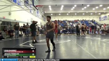 195 lbs Cons. Round 4 - Juan Ramirez, Fullerton Union High School Wr vs Jessiah Morales, Los Osos Highschool