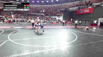 150 lbs Cons. Round 4 - Talyn Brunette, Bay Port Wrestling vs Nolan Elertson, Askren Wrestling Academy