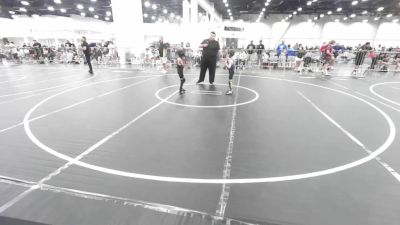 46 lbs Rr Rnd 4 - Mikhail Ali, No Team vs Jacob Sawyer, Mat Demon WC