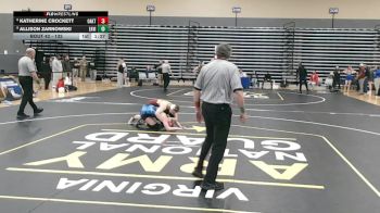132 lbs Champ. Round 1 - Allison Zarnowski, Eastern View vs Katherine Crockett, Oakton