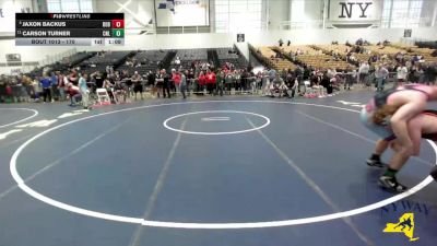 170 lbs Quarterfinal - Jaxon Backus, Anarchy Wrestling vs Carson Turner, Club Not Listed