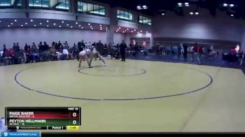 126 lbs Semis & Wb (16 Team) - Peyton Hellmann, SD Heat vs Paige Baker, Brutal Beauties