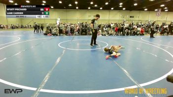 40 lbs Rr Rnd 2 - Wyatt Prichard, Roundtree 9U vs Lane Carrier, Tulsa Elite 9U