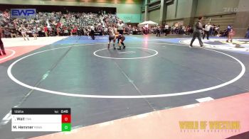 135 lbs Rr Rnd 1 - `Fiery` Irie Wait, Terminator Wrestling Academy vs Marley Hemmer, Red Star Wrestling Academy