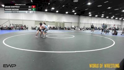 125 lbs Rr Rnd 3 - Drake Sheffield, OK Outlaws 14U vs Parker Wickam, Northern Colorado 14U