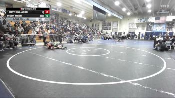 132 lbs Cons. Round 3 - Matthew Jasso, La Quinta vs Tyson Trinh, Westminster