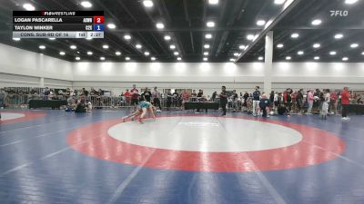 126 lbs Cons. Sub-rd Of 16 - Logan Pascarella, Ascend Wrestling vs Taylon Winker, C2x