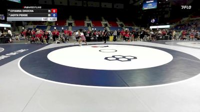 170 lbs Cons. Sub-quarters - Ciyanna Okocha, PA vs Jadyn Pense, OR