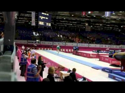 Maria KHARENKOVA RUS, Vault Final, European Gymnastics Championships 2012 (1)