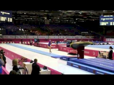 Roxana POPA-NEDELCU ESP, Vault Final, European Gymnastics Championships 2012 (1)