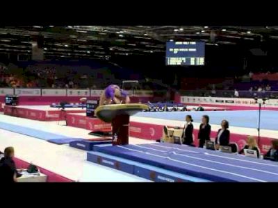 Roxana POPA-NEDELCU ESP, Vault Final, European Gymnastics Championships 2012 (2)