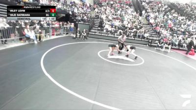 5A 125 lbs Semifinal - Riley Levin, Alta vs Silei Batimana, Hillcrest