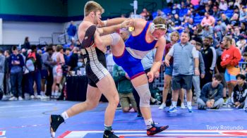 220 lbs Semifinal - Dan Church, PA vs Hayden Walters, OR