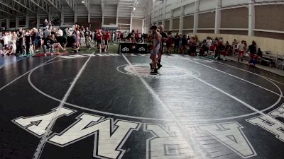 100 lbs Cons. Round 2 - Caleb Klotz, Colorado vs Isaiah-John Ferreira, FCA HI Wrestling Club