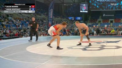 150 lbs Champ. Rd Of 32 - Jacob Morris, AK vs Jason Worthley, UT