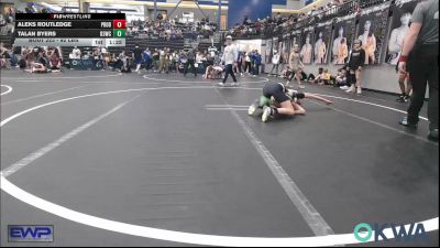 92 lbs Quarterfinal - Aleks Routledge, Prodigy Elite Wrestling vs Talan Byers, D3 Wrestling Cluib