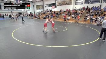 157 lbs Quarterfinal - Andrew Ross, Wabash vs Chasen Kazmierczak, Wabash