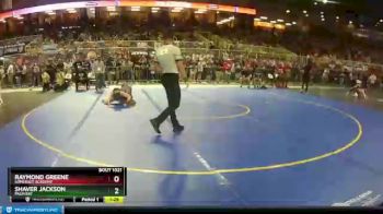 1A 120 lbs Champ. Round 1 - Raymond Greene, Somerset Academy vs Shaver Jackson, Palm Bay