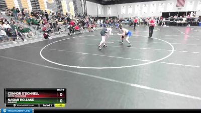 165 lbs Quarterfinal - Connor O`Donnell, South Milwaukee vs Nasiah Holland, Amherst