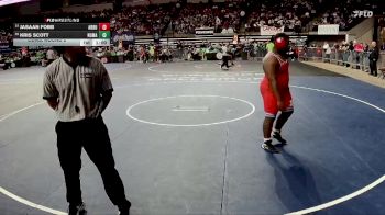 D 2 285 lbs Cons. Round 2 - Jasaan Fobb, Archbishop Rummel vs Kris Scott, New Orleans Military & Maritime