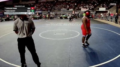 D 2 285 lbs Cons. Round 2 - Jasaan Fobb, Archbishop Rummel vs Kris Scott, New Orleans Military & Maritime
