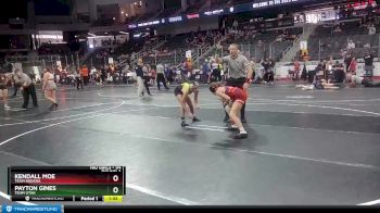 94 lbs Round 3 - Kendall Moe, Team Indiana vs Payton Gines, Team Utah