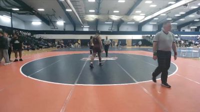 285 lbs Cons. Round 4 - Blake Daniels, Adrian vs Tristan Cooper, Alvernia