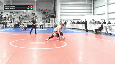 132 lbs Consi Of 64 #2 - Devin Corbin, TN vs Diego Garcia, NM