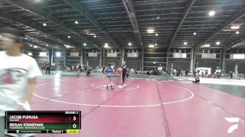 74-78 lbs Round 2 - Regan Kinneman, Thorobred Wrestling Club vs Jacob Fumusa, Valiant