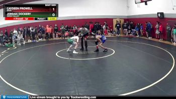 107-107 lbs Round 2 - Jordan Dockery, Green Valley vs Caydeen Prowell, Basic