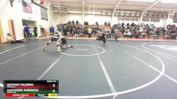 175 lbs Champ. Round 3 - Anthony Palermo, Pinnacle vs Alexander Anderson, Show Low