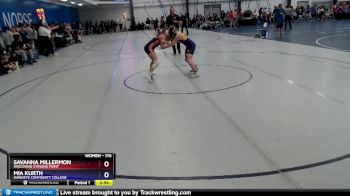 110 lbs Cons. Round 2 - Savanna Millermon, Wisconsin Stevens Point vs Mia Kurth, Hawkeye Community College