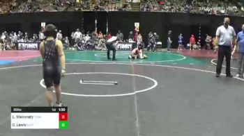 86 lbs Semifinal - Logan Steinmetz, Team Champs vs Caysin Lewis, Cody WC