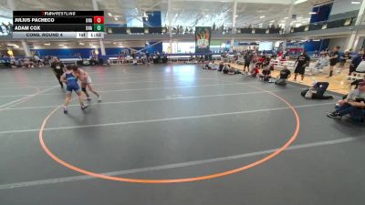 165 lbs Cons. Round 4 - Adam Cox, Unattached vs Julius Pacheco, Unattached