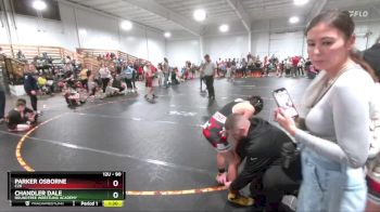 90 lbs Round 2 - Chandler Dale, Roundtree Wrestling Academy vs Parker Osborne, C2X