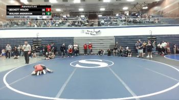 49 lbs Semifinal - Walker Anderson, Small Town Grims vs Beckett Waldo, Lakeland Wrestling Club
