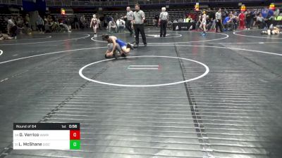 95 lbs Round Of 64 - Delo Verrico, Warrior Run vs Lenox McShane, Diocese Of Erie