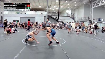 130 lbs Round 3 (4 Team) - Evan Closterman, Yale Street vs Van Fergouson, Upstate Uprising