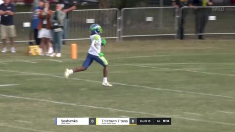 Titletown Titans vs. Seahawks - 2023 Pop Warner Football Super Bowl