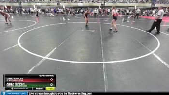 160 lbs Quarterfinal - Aiden Hippen, Immortal Athletics WC vs Dirk Boyles, DC Elite Wrestling