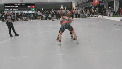 165 lbs Cons. Sub-semis - Avery Paustian, Mission Athletics vs Bentley Treece