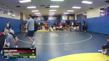 106 lbs Cons. Round 3 - Rudy Messner, Lake Gibson vs Roderick Brown, George Jenkins