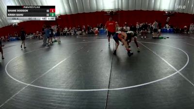 126 lbs Placement Matches (8 Team) - Shane Dodson, Oswego vs Krish Sahu, Grayslake Central