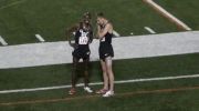 Mo Farah and Galen Rupp talk after 1-2 finish in 1500 (3:34) at USATF Oxy HP 2012